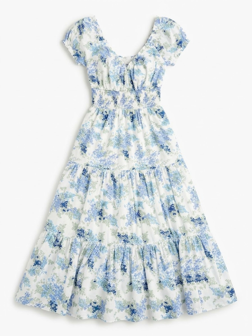 Abercrombie & Fitch Blue Floral Dress in Size XS